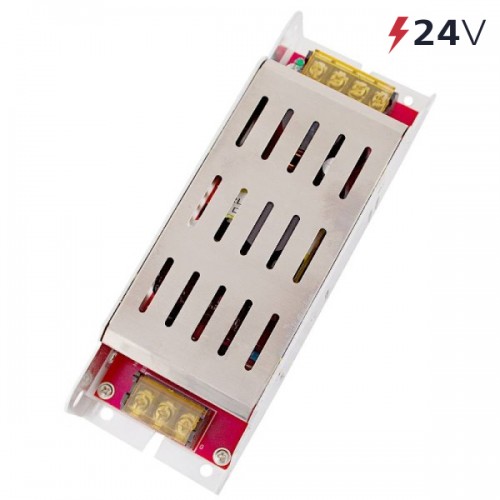 Блок питания 200 Вт 24V IP20 узкий