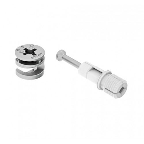 Эксцентриковая стяжка SAM-FIX Ø15 x 13,2, без покрытия