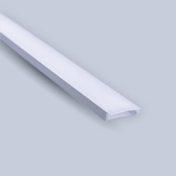 Накладной алюминиевый профиль 28х7 мм с рассеивателем
