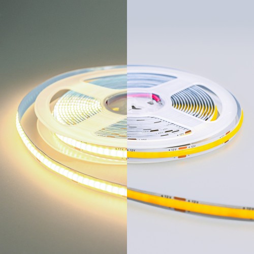 Standard COB Светодиодная лента 10Вт, 12В, 252 диода, 100Лм/Вт, (ширина 8мм)