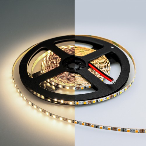 LUX Светодиодная лента 2835 120 LED, Ш=5мм (9.6W/M) 12V IP20