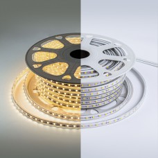 220В 14.4 Вт/м LUX Светодиодная лента 12.5*6мм 5050 60 диодов 50м бухта